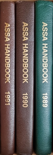 ASSA Handbook 1989+1990+1991